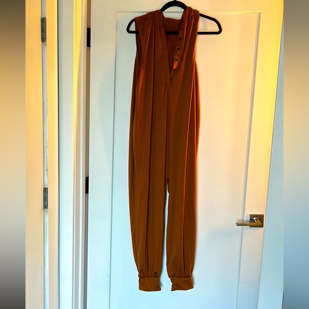 Burn orange jumpsuit